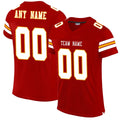 Custom KC.Chiefs Football Jerseys for Men Women Youth Design Red Stitched Name And Number Christmas Birthday Gift