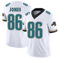 J.Jaguars #86 Brian Jones White F.U.S.E. Football Jerseys