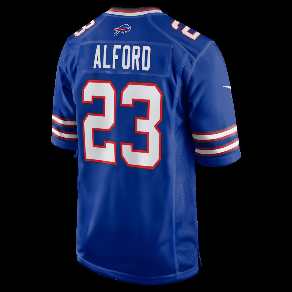 B.Bills #23 Dee Alford Royal Team Game Football Stitched American Jerseys