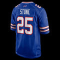 B.Bills #25 Geno Stone Royal Team Game Football Stitched American Jerseys