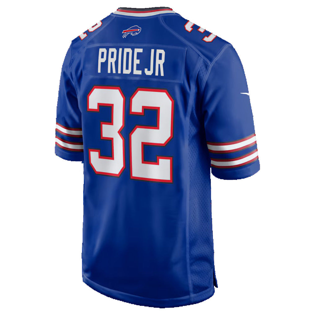 B.Bills #32 Toriano Pride Jr. Royal Team Game  Stitched Football American Jersey
