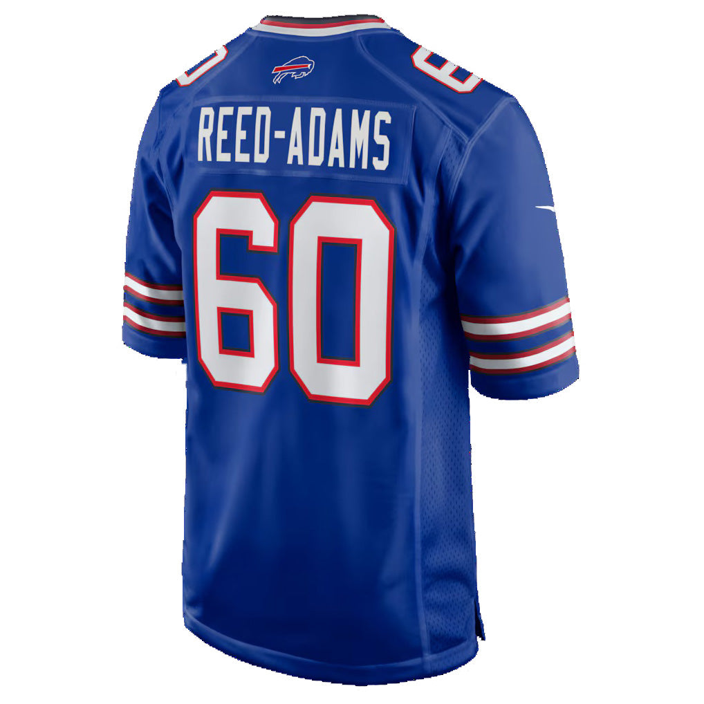 B.Bills #60 Ar'maj Reed-Adams Royal Team Game Stitched Football American Jersey
