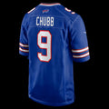 B.Bills #9 Bradley Chubb Royal Team Game Football Stitched American Jerseys