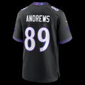 B.Ravens #89 Mark Andrews Black Alternate Game Stitched Football American Jersey