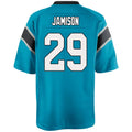 C.Panthers #29 D'Shawn Jamison  blue Team Game Jersey Football Stitched Jersey