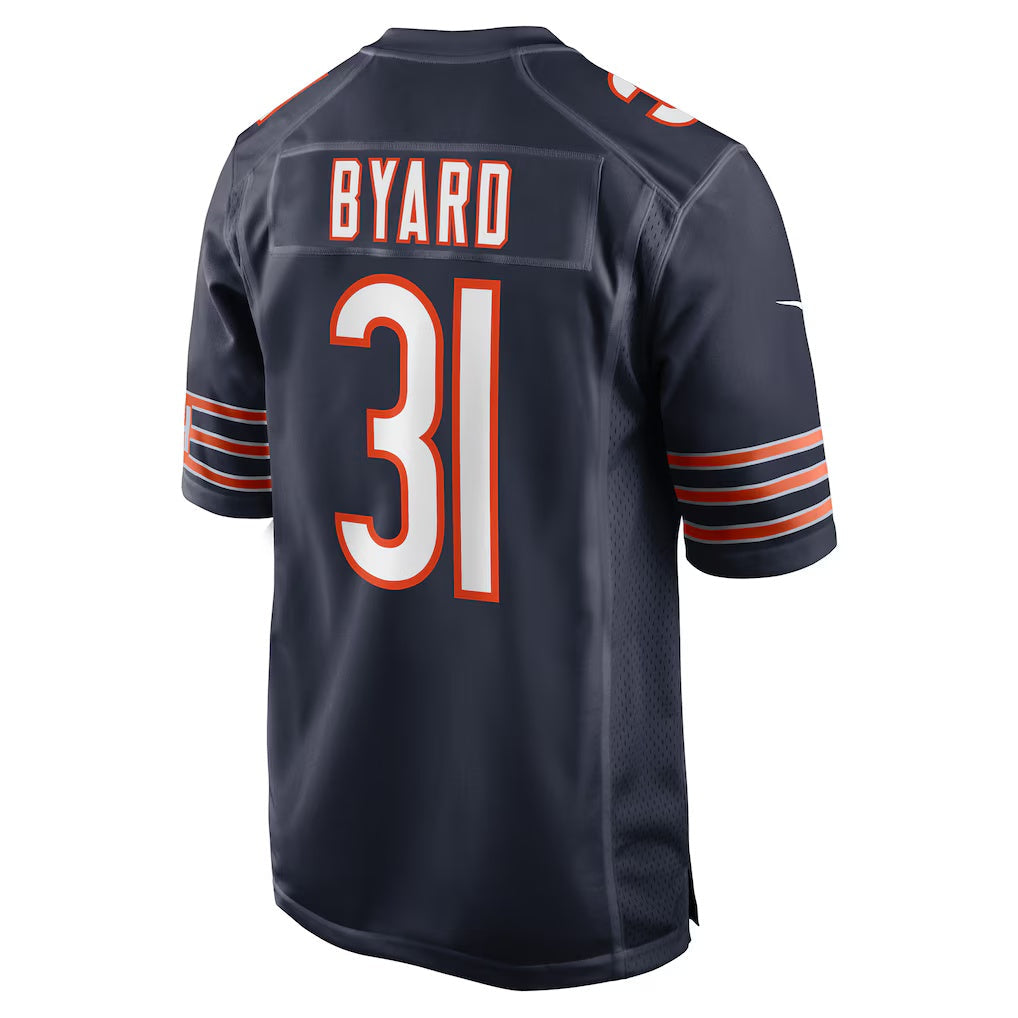 C.Bears #31 Kevin Byard Navy Team Game American Football Jerseys