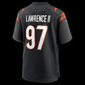 C.Bengals #97 Dexter Lawrence II Black Game Stitched Football American Jersey