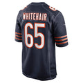 C.Bears #65 Cody Whitehair Navy Game Jersey Stitched American Football Jerseys