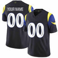 Custom LA.Rams Active Player Black 2025 F.U.S.E. ¡°Rivalries¡± Vapor Limited Football Stitched Jersey