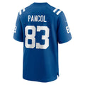 IN.Colts #83 Eli Pancol Royal Team Game  Stitched American Football Jerseys