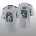 J.Jaguars #13 Christian Kirk Gray Atmosphere Game Jersey Stitched American Football Jerseys