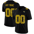 Custom J.Jaguars Leopard Print Fashion Vapor Limited Jersey Black Stitched American Football Jerseys