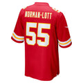 KC.Chiefs #55 Omarr Norman-Lott Red Team Game Stitched American Football Jerseys