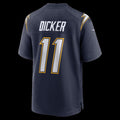 LA.Chargers #11 Cameron Dicker Navy Alternate Game Stitched American Football Jerseys
