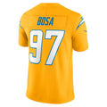 LA.Chargers #97 Joey Bosa Gold Alternate Charger Power Vapor F.U.S.E. Limited American Football Jerseys