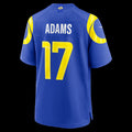 LA.Rams #17 Davante Adams Royal Team Game Player Stitched Football American Jersey