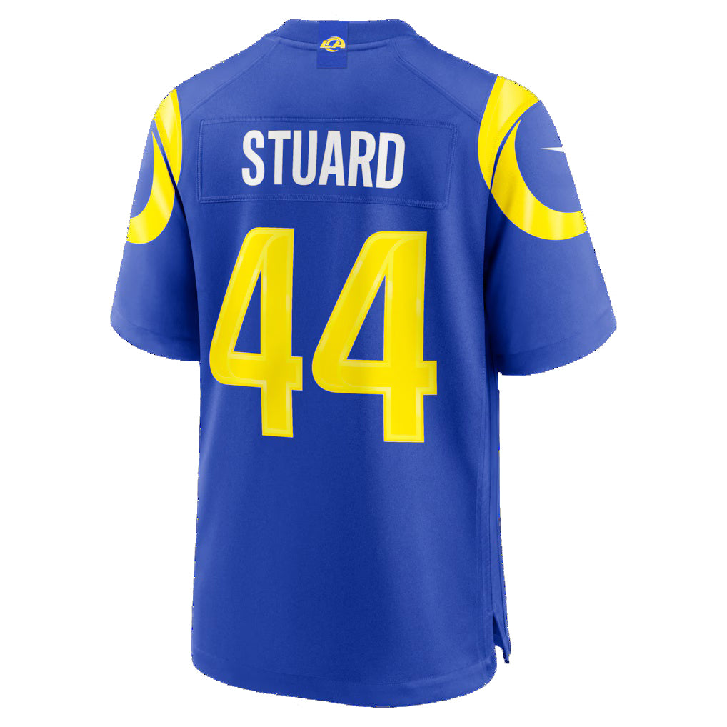 LA.Rams #44 Grant Stuard Royal Team Game Stitched Football American Jersey