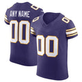 Custom MN.Vikings Purple Scarlet Vapor F.U.S.E. Elite  Jersey Stitched American Football Jerseys