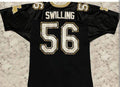 NO.Saints #56 Pat Swilling Mitchell & Ness Legacy Stitched American Football Jersey