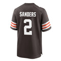 C.Browns #2 Shedeur Sanders 2025 Draft Game Jersey Stitched American Football Jerseys£©