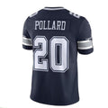 D.Cowboys #20 Tony Pollard 2020 Vapor Limited Jersey - Navy Stitched American Football Jerseys