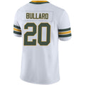GB.Packers #20 Bullard White Game Jersey Stitched American Football Jerseys