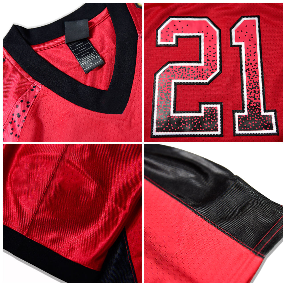 Custom C.Bear Stitched American Football Jerseys Personalize Birthday Gifts Orange Jersey